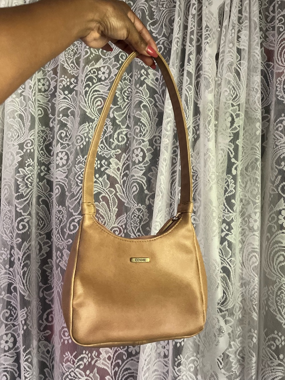 Connie Tan Shoulder Bag with Single Strap